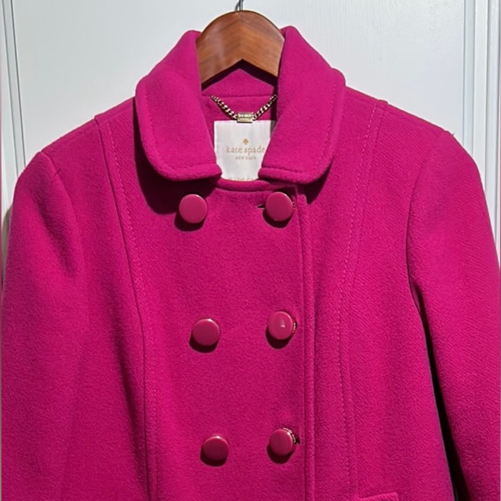 Kate Spade Fuchsia a winter Coat